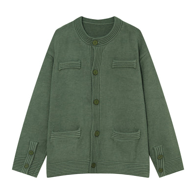 Cardigan de Algodón Damasco para Hombre - Diseño Moderno - Image 3
