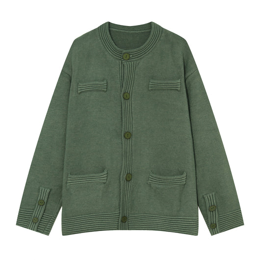Cardigan de Algodón Damasco para Hombre - Diseño Moderno - Image 3