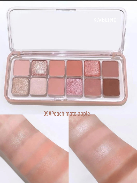 Paleta de Sombras 12 Colores Versátil para Ojos - Image 12