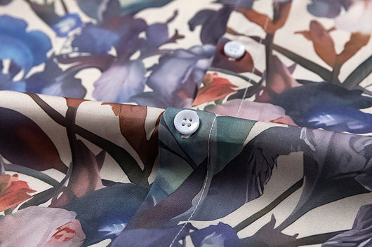 Camisa Estampada para Hombre con Diseño Floral Artístico - Image 5