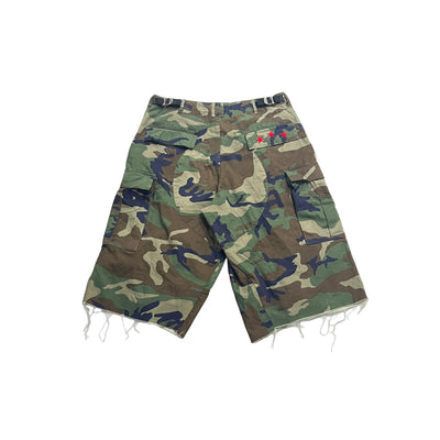 Pantalones Cortos Camuflaje Multipieza con Costuras Perfiladas - Image 10