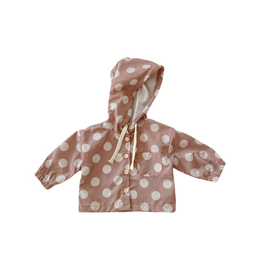 Cardigan Protector Solar con Estampado de Lunares para Bebé - Image 7