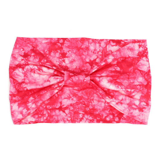 Banda Deportiva Ancha Tie-Dye Absorbente de Sudor para Mujeres - Image 7
