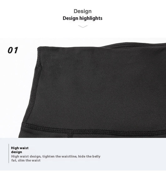 Shorts Deportivos Cintura Alta con Bolsillos Diagonales - Mallas de Entrenamiento Secado Rápido - Image 26
