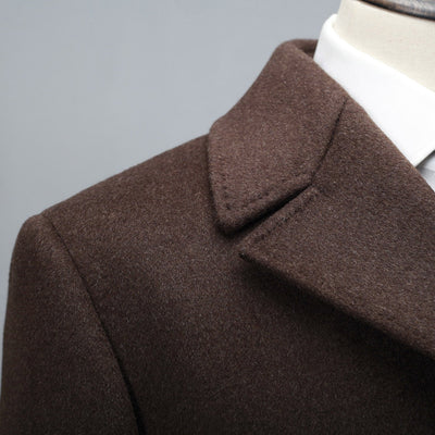 Abrigo Polo Acolchado de Lana para Invierno - Image 18