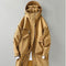 Abrigo Tipo Trench Hombre Primavera Otoño Largo