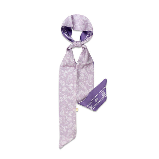 Pañuelo de Seda Delgado para Mujer - Bufanda Decorativa Transpirable - Image 12