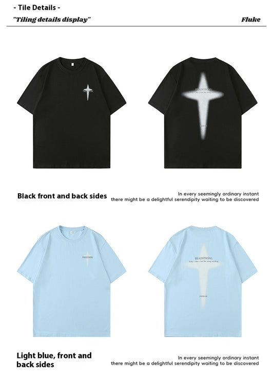 Camiseta Clásica Americana de Manga Corta para Hombre - Image 13