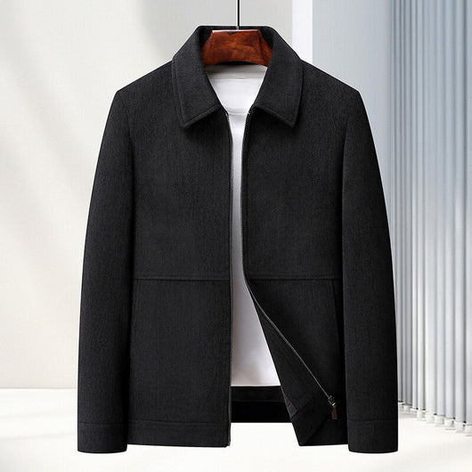 Saco Casual de Solapa para Hombre Maduro - Image 4