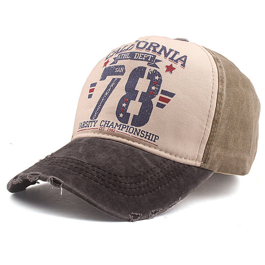 Gorra de Béisbol Casual Efecto Lavado con Visera de Pato - Image 5