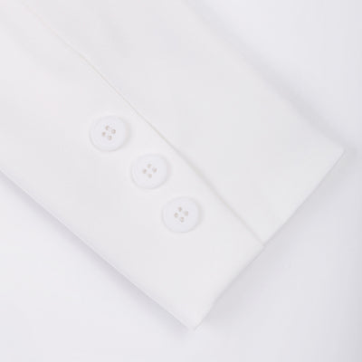 Chaqueta Suelta con Corte Asimétrico para Mujer - Image 9