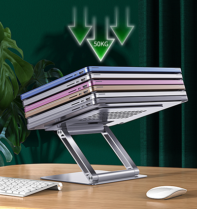 Soporte Ajustable para Laptop - Compatible con MacBook, iPad y Computadoras Portátiles - Image 10