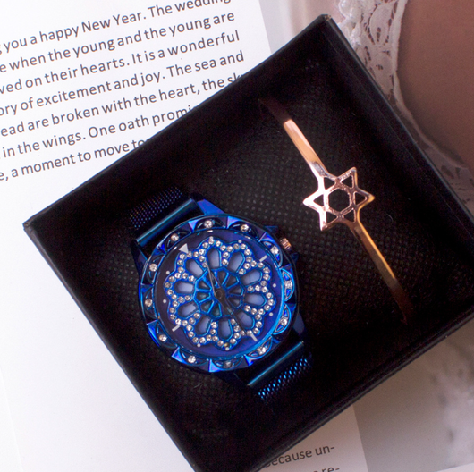 Reloj de Mujer con Esfera Giratoria y Mecanismo de Turntable para Negocios - Image 12