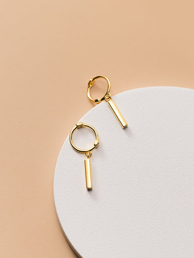 Aretes Cortos Estilo Coreano de Temperamento para Mujer - Image 4