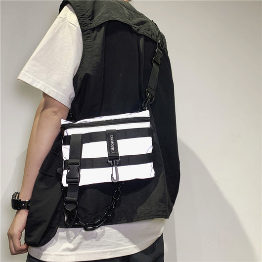 Bolsa Cruzada de Nylon Táctico con Diseño Funcional - Image 10