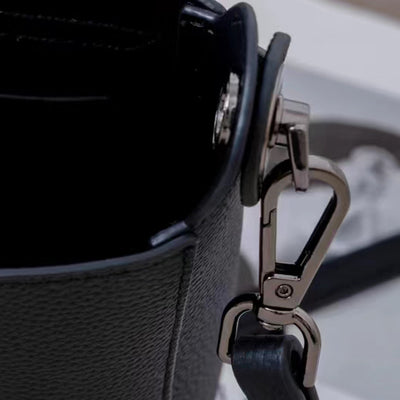 Bolso Bandolera de Cuero Genuino Estilo Coreano Multiuso - Image 20
