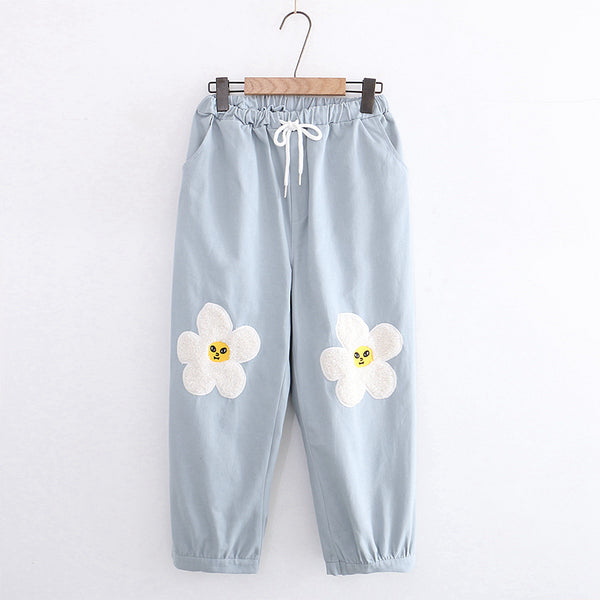 Pantalones Capri Holgados Casuales para Mujer - Primavera Verano