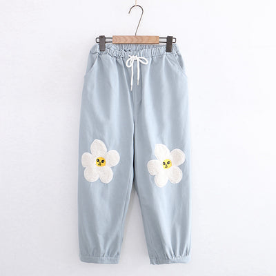 Pantalones Capri Holgados Casuales para Mujer - Primavera Verano - Image 2