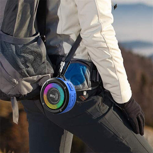 Parlante Bluetooth Portátil Resistente al Agua con Luces RGB - Image 8