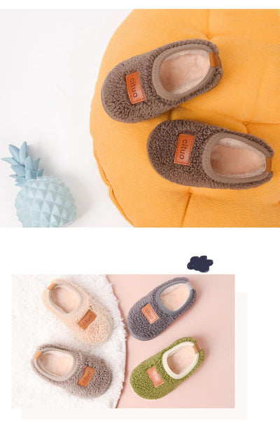 Zapatos de Algodón para Bebés y Niños Pequeños con Suela Antideslizante y Forro Cálido - Image 20