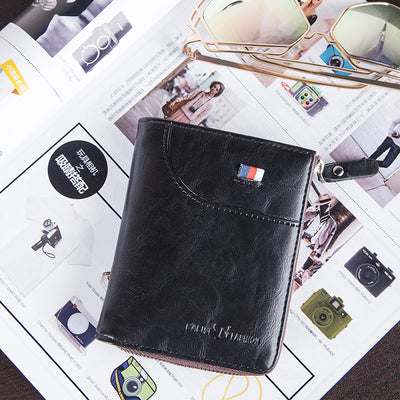 Billetera Multifuncional de Gran Capacidad para Hombre en Cuero PU - Image 9