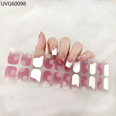 Pegatinas de Gel UV Semicuradas - Parches de Uñas Profesionales - Image 92