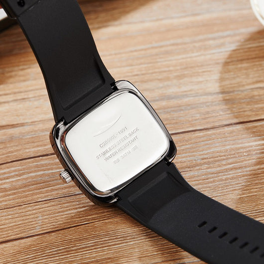 Reloj de Cuarzo para Mujer Elegante en Blanco y Negro - Image 11