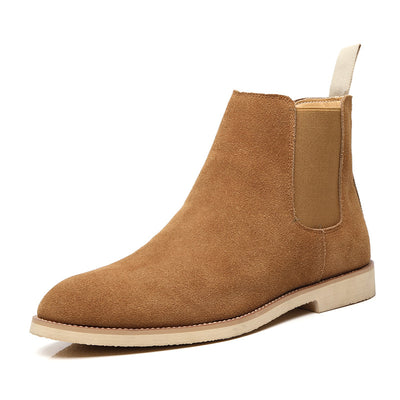 Botas de Cuero para Hombre - Diseño Punta Afilada Otoño Invierno - Image 10