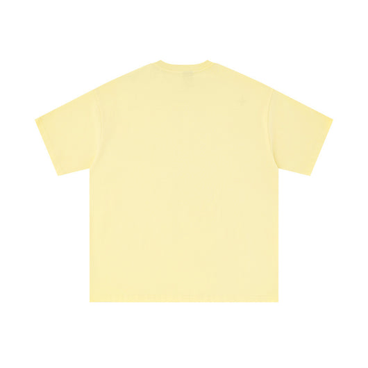 Camiseta de Algodón Bordada Manga Corta para Hombre - Image 8