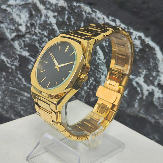 Reloj de Hombre Acero Inoxidable Cuarzo Esfera Grande con Pantalla Luminosa Nocturna - Image 8