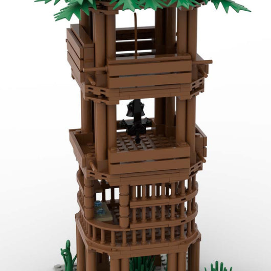 Bloques de Construcción de Partículas Pequeñas - Torre de Madera para Niños - Image 3