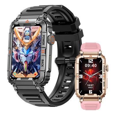 Reloj Inteligente con Monitor de Frecuencia Cardíaca, Oxígeno y Presión Arterial - Image 2