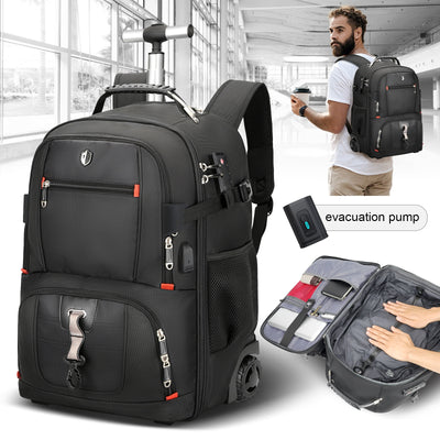 Mochila de Viaje Swicky con Gran Capacidad - Ideal para Equipaje de Mano - Image 7