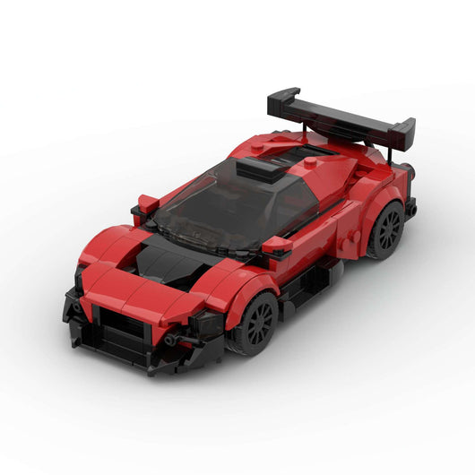 Auto de Carreras Bloques de Construcción Micro Puzzle DIY Tecnológico - Image 13
