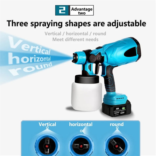 Pistola Eléctrica de Pintura en Spray para Automotriz y Muebles - Image 9
