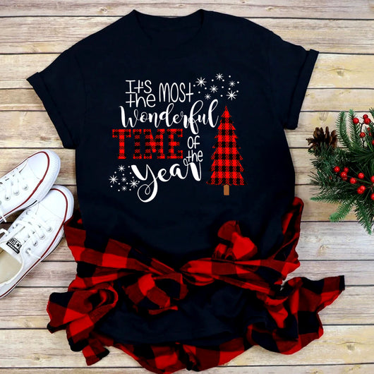 Playera Navideña Roja Unisex - Diseño Comercial Internacional - Image 23