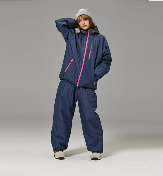 Conjunto de Traje de Esquí Unisex Impermeable y Cortavientos - Image 25