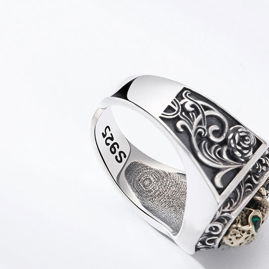 Anillo Calavera de Plata 925 para Hombre y Mujer - Image 2