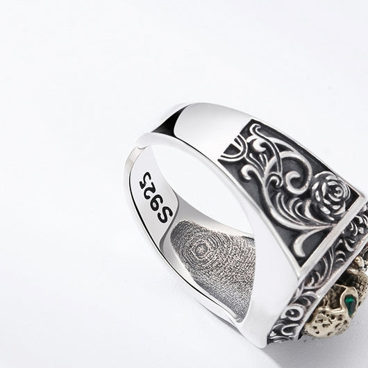 Anillo Calavera de Plata 925 para Hombre y Mujer - Image 2
