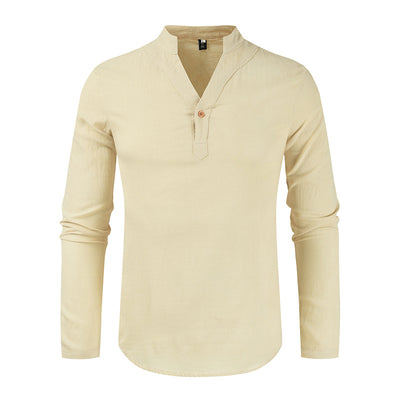 Playera Cuello V Hombre Importada - Diseño Clásico y Versátil - Image 3