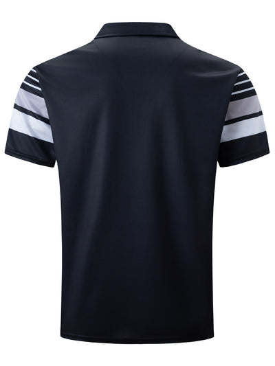 Camiseta Profesional a Rayas para Hombre - Versátil y Moderna - Image 10