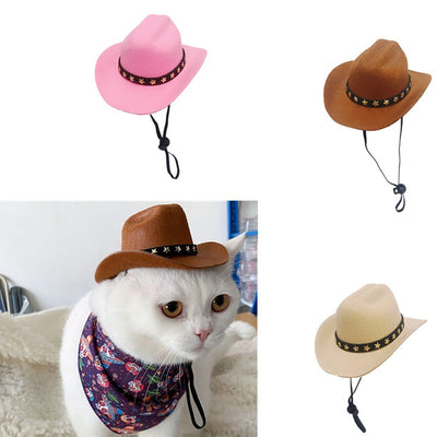 Sombrero Vaquero con Estrella de Cinco Puntas para Mascotas - Image 10