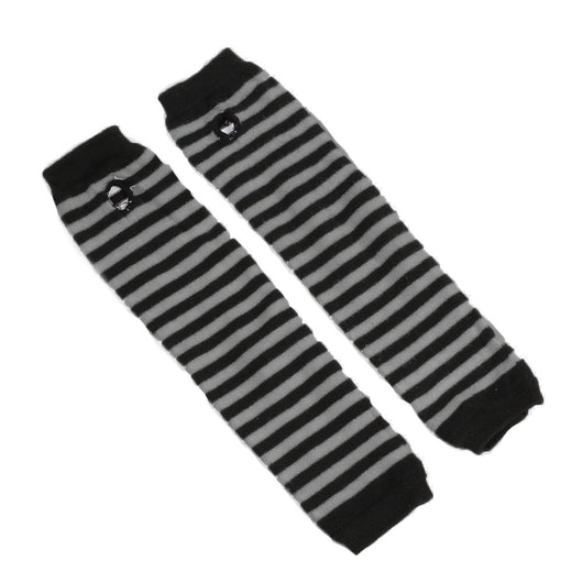 Puño Largo de Algodón a Rayas Blanco y Negro - Image 18