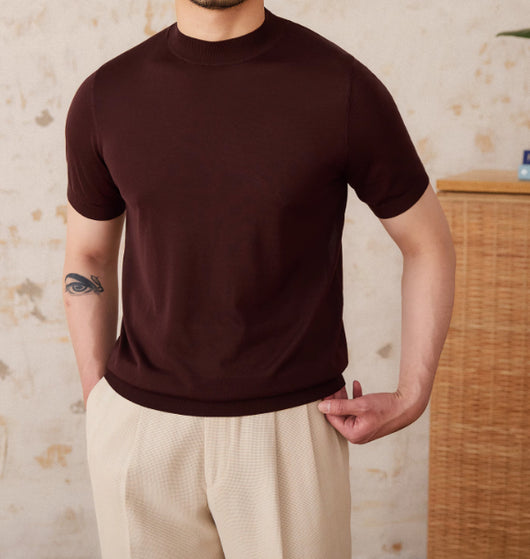 Camiseta Entallada Cuello Redondo Manga Corta - Image 15