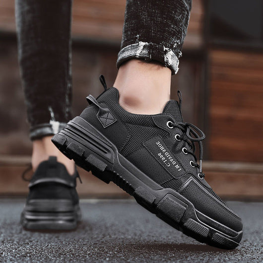 Zapatos Deportivos Negros Transpirables con Malla Resistente y Tecnología Antiolores - Image 12