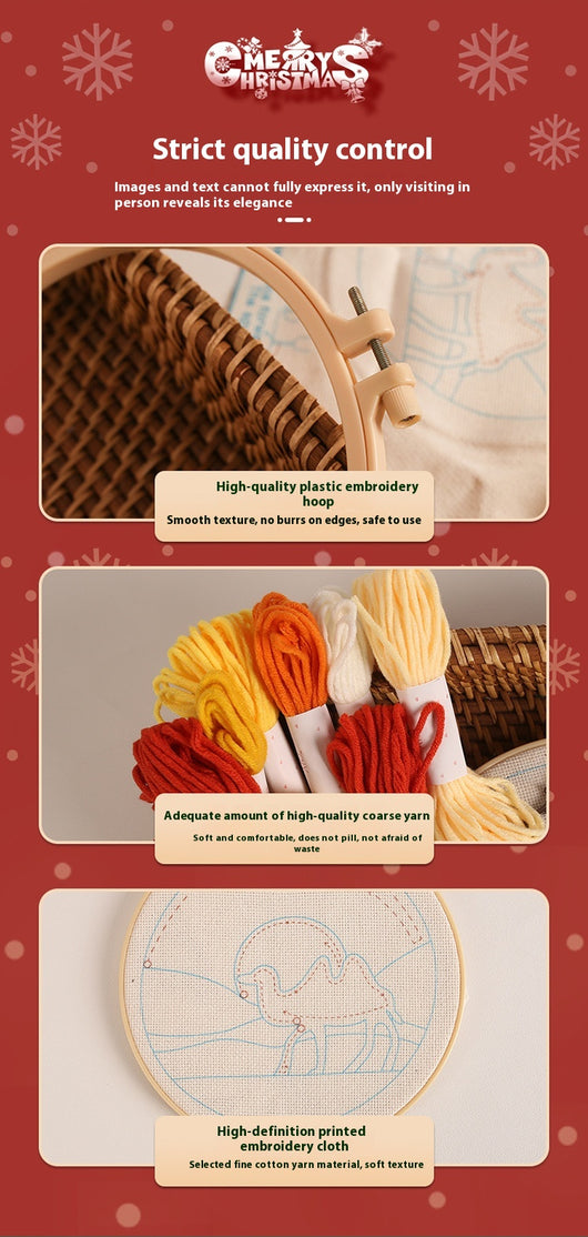 Kit Manualidades Ruso Poke Navideño para Principiantes - Image 21