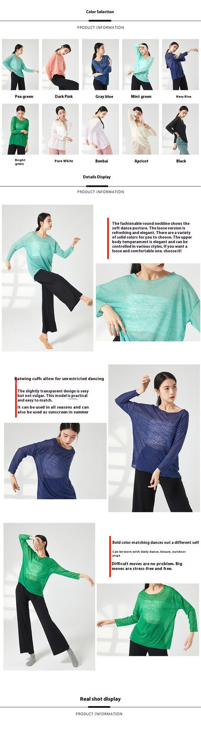 Traje de Danza Ligero y Holgado para Todas las Estaciones - Image 21