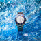 Reloj Hombre Acero Inoxidable Cristal Zafiro Luminoso Resistente al Agua