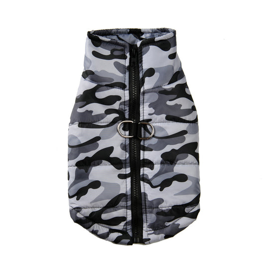 Abrigo Térmico Camuflado para Perros - Ropa de Invierno Acolchada - Image 5