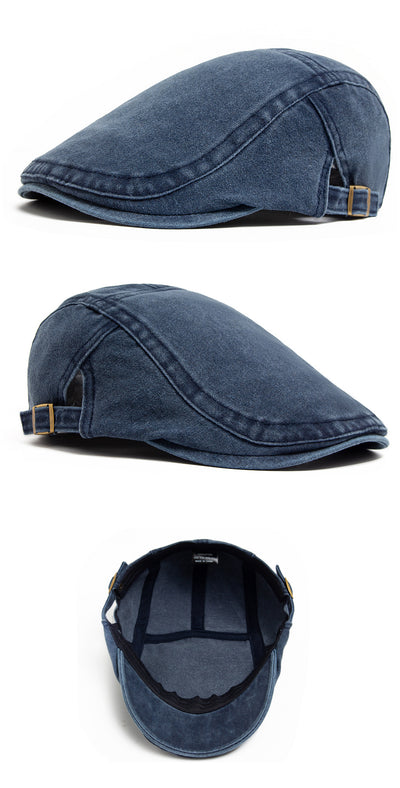 Gorra Vaquera Denim Lavado Retro - Estilo Casual y Versátil - Image 14